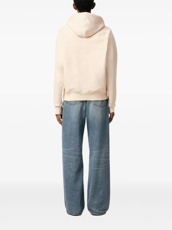  아미 후드 티셔츠 E25USW275747 beige - AMI