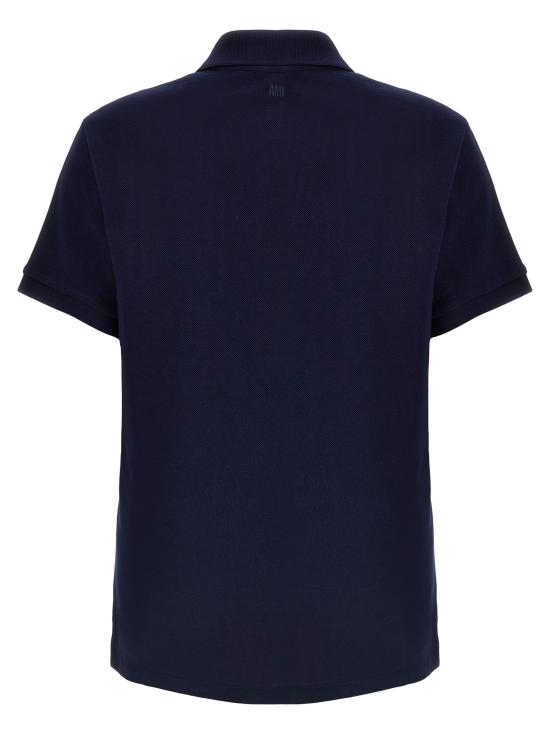 25SS 아미 폴로 티셔츠 BFUPL001760430 Blue - AMI