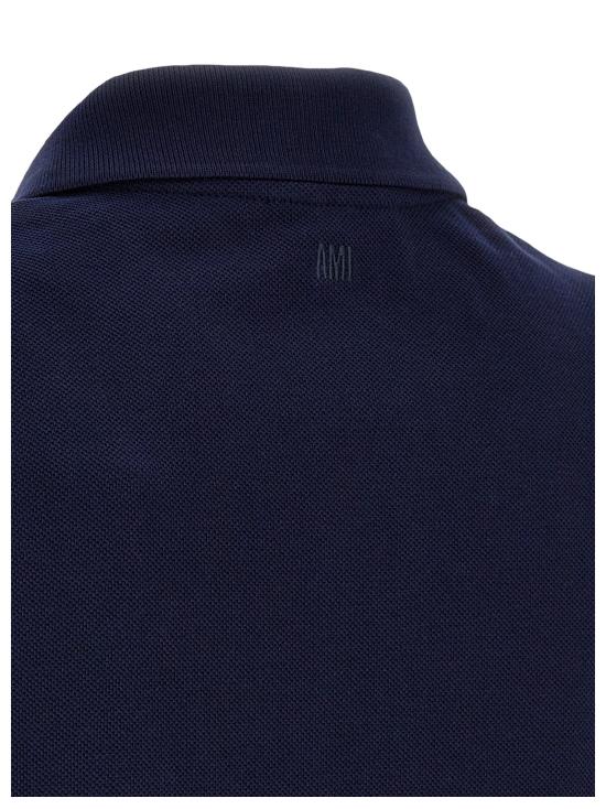 25SS 아미 폴로 티셔츠 BFUPL001760430 Blue - AMI