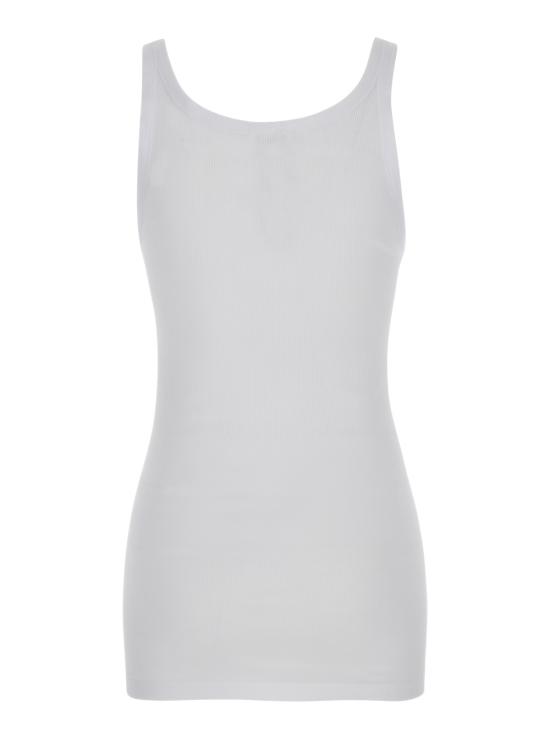 25SS 파로쉬 민소매 티셔츠 D150012CANOTTA24001 White