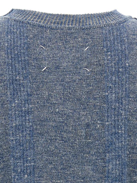 25FW 마르지엘라 니트 베스트 S50FB0107M13097529F Light Blue - MAISON MARGIELA