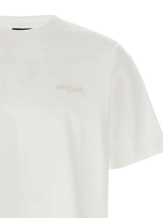 26FW 맥케이지 반팔 티셔츠 TEERC0100 White - MACKAGE