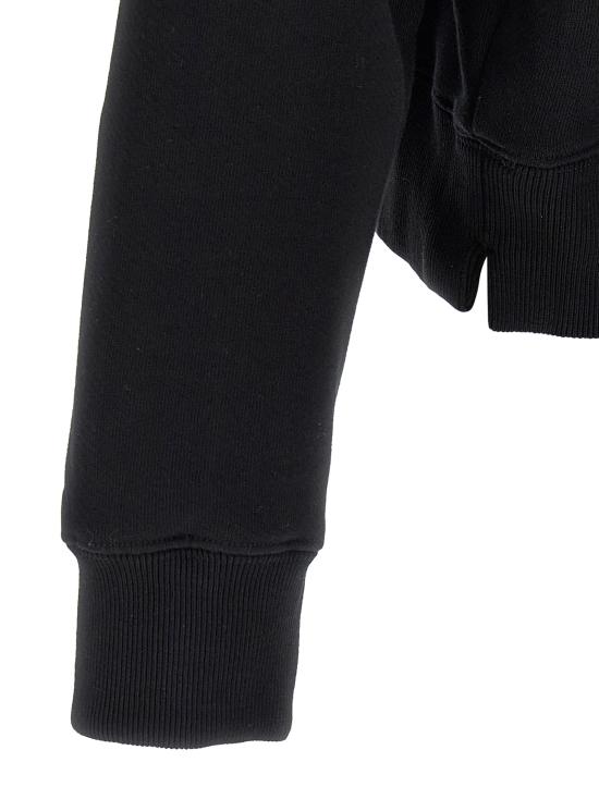 25SS 오프화이트 긴팔 티셔츠 OMBB085S25FLE00310011001 White Black - OFF WHITE