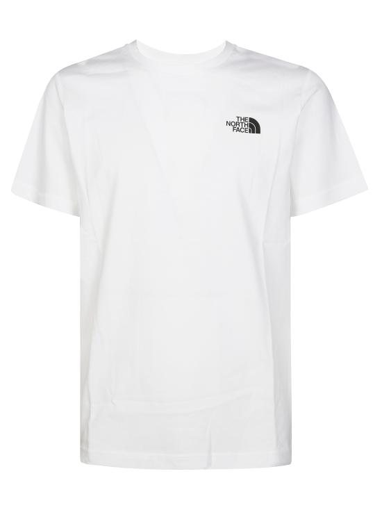 25SS 노스페이스 반팔 티셔츠 NF0A87NPFN41 WHITE Bianco