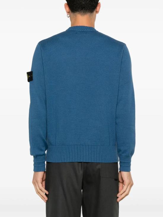  스톤 아일랜드 스웨터 8115506A2 blue - STONE ISLAND