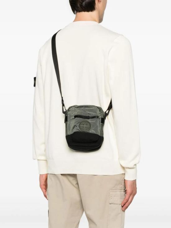  스톤 아일랜드 크로스백 K1S159200908S0076 dark green - STONE ISLAND