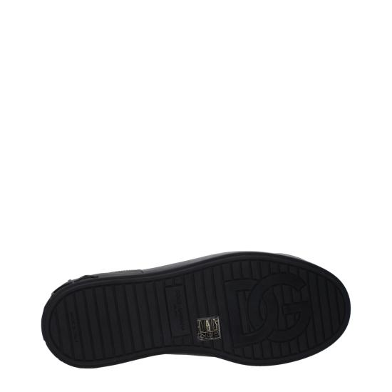 26SS 돌체앤가바나 카프스킨 포르토피노 스니커즈 CS1772A106580999 - DOLCE & GABBANA