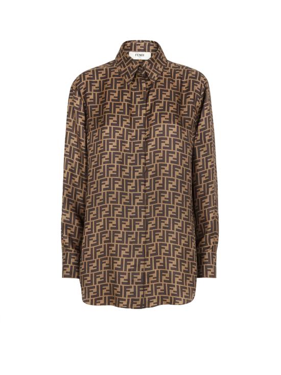 24FW 펜디 셔츠 FS8107A8G3 F118W Brown