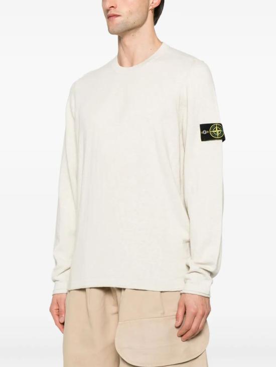  스톤 아일랜드 스웨터 K1S155100052S00B0 white - STONE ISLAND