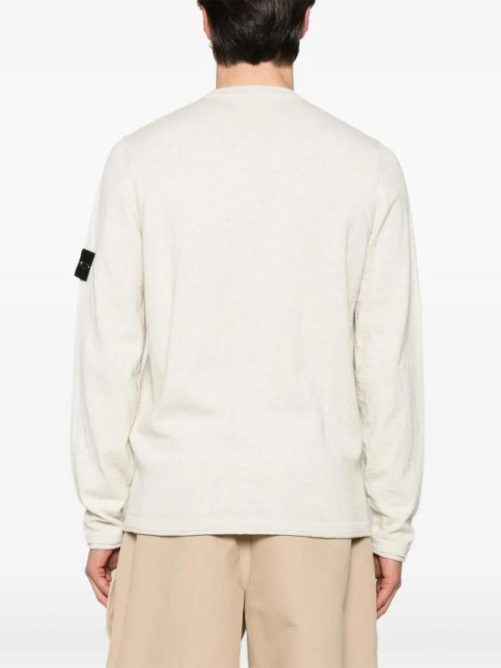  스톤 아일랜드 스웨터 K1S155100052S00B0 white - STONE ISLAND
