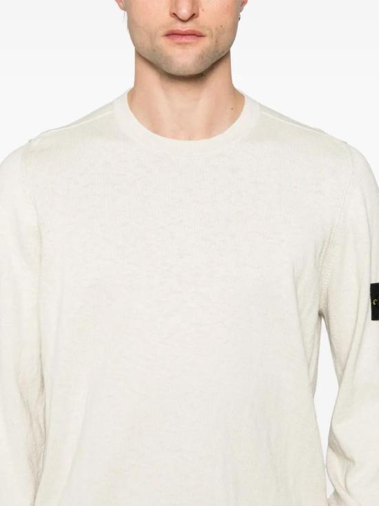  스톤 아일랜드 스웨터 K1S155100052S00B0 white - STONE ISLAND