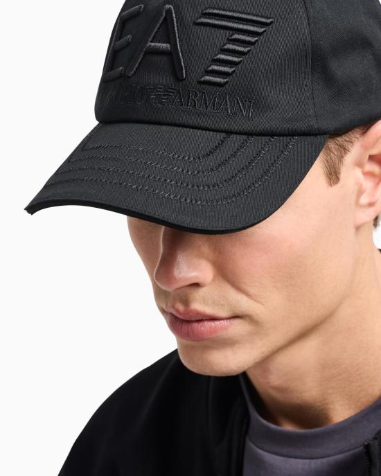 25SS 엠포리오 아르마니 볼캡 7X000052 AF13150 UC001 Black - EMPORIO ARMANI