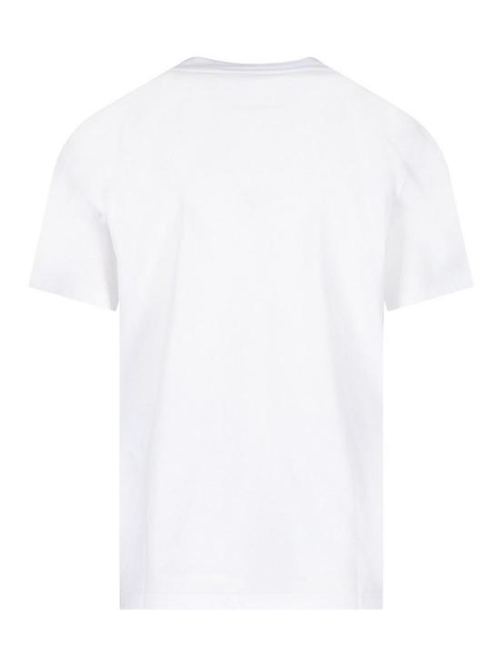 25FW 골든구스 반팔 티셔츠 GWP01220P00059310364 White - GOLDEN GOOSE