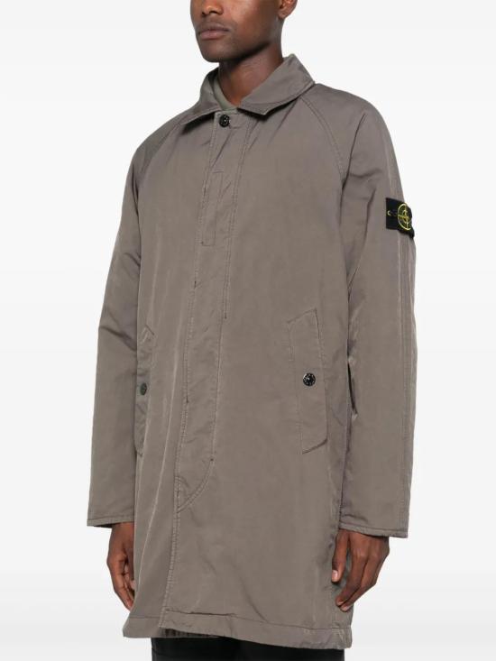  스톤 아일랜드 코트 811570249 khaki - STONE ISLAND