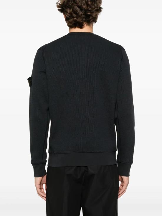  스톤 아일랜드 긴팔 티셔츠 K1S156100008S0044 midnight blue - STONE ISLAND