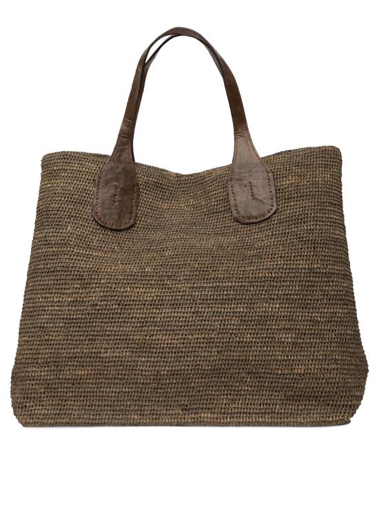 25SS 이벨리브 토트백 RIODARK TEA Brown - IBELIV