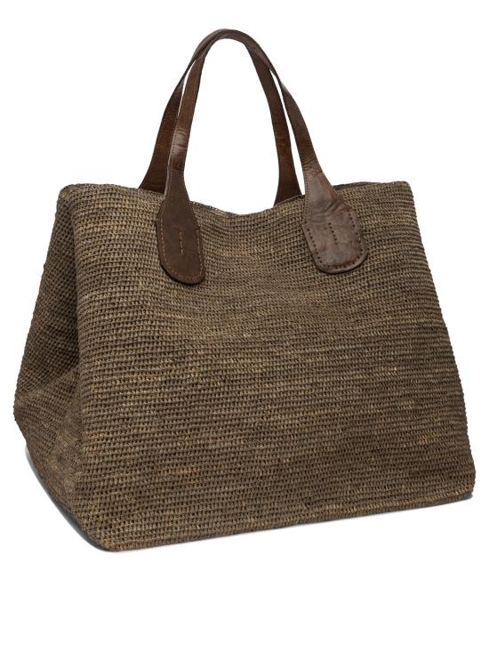 25SS 이벨리브 토트백 RIODARK TEA Brown - IBELIV