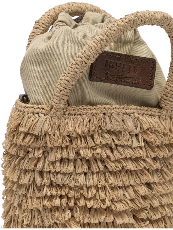 25SS 이벨리브 토트백 NAKATEA Beige - IBELIV