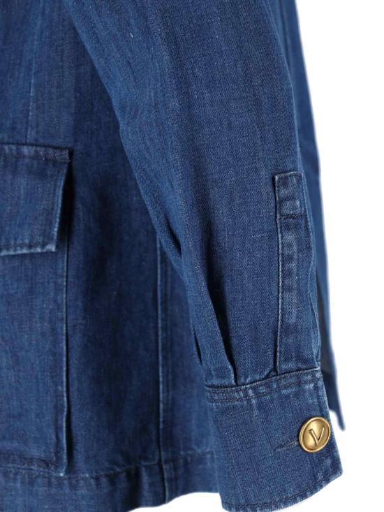 25SS 발렌티노 가라바니 자켓 6B3DC03J94C 558 Blue - VALENTINO GARAVANI