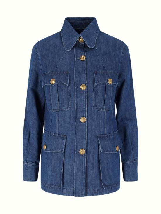 25SS 발렌티노 가라바니 자켓 6B3DC03J94C 558 Blue - VALENTINO GARAVANI