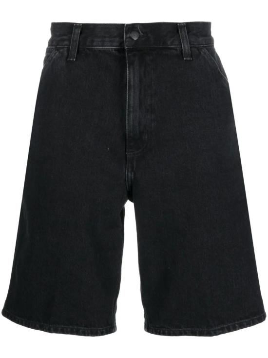  칼하트 WIP 데님 숏팬츠 I032026 black