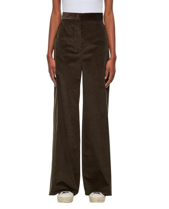  막스마라 스트레이트 팬츠 2421136102600004 Brown