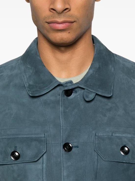  톰포드 자켓 LJS001LMS018S25 blue - TOMFORD