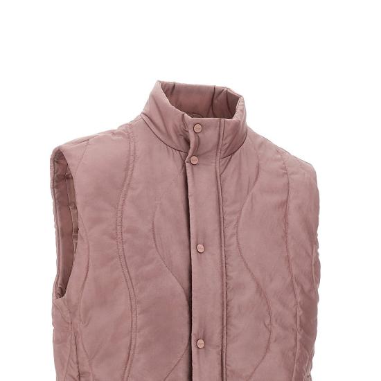  에르노 베스트 HERNO 패딩 나일론 조끼 여성 핑크 - HERNO