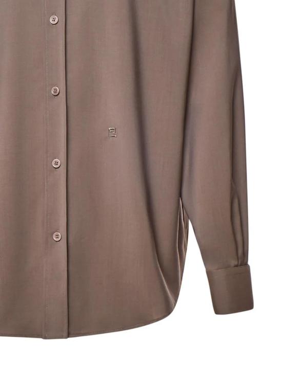  펜디 긴팔 셔츠 FS1275ASCH brown - FENDI