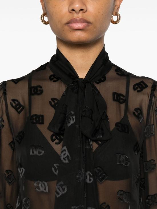 25SS 돌체앤가바나 셔츠 F5Q44T FJTBRN0000 Black - DOLCE & GABBANA