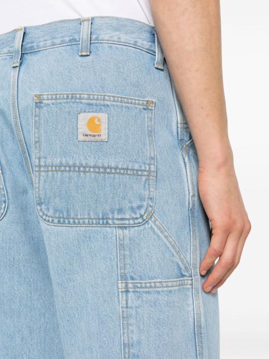 25SS 칼하트 WIP 스미스 데님 싱글 니 팬츠 I032024 01A3 Light denim - CARHARTT WIP