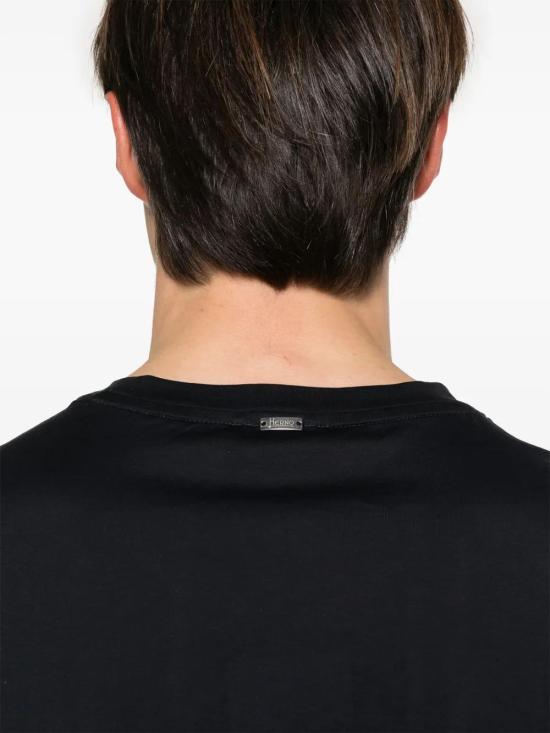  에르노 반팔 티셔츠 JG000204U52058 midnight blue - HERNO