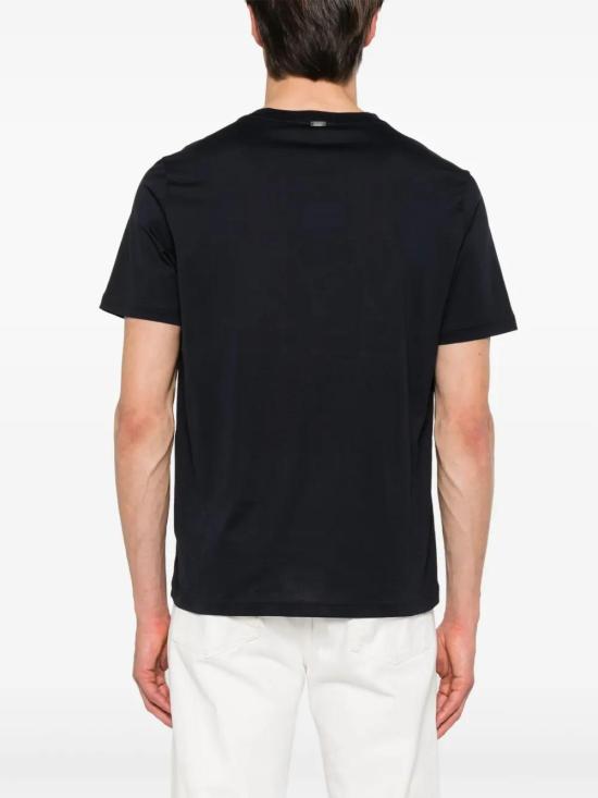  에르노 반팔 티셔츠 JG000204U52058 midnight blue - HERNO