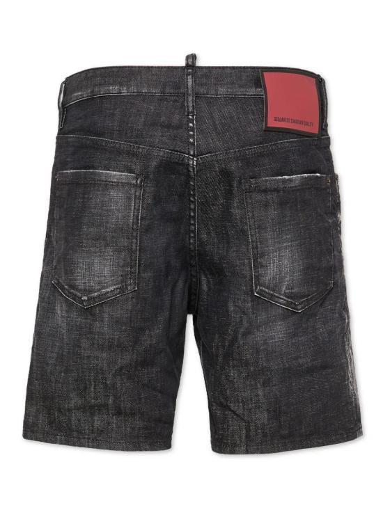  디스퀘어드2 데님 숏팬츠 S74MU0858S30357 black - DSQUARED2