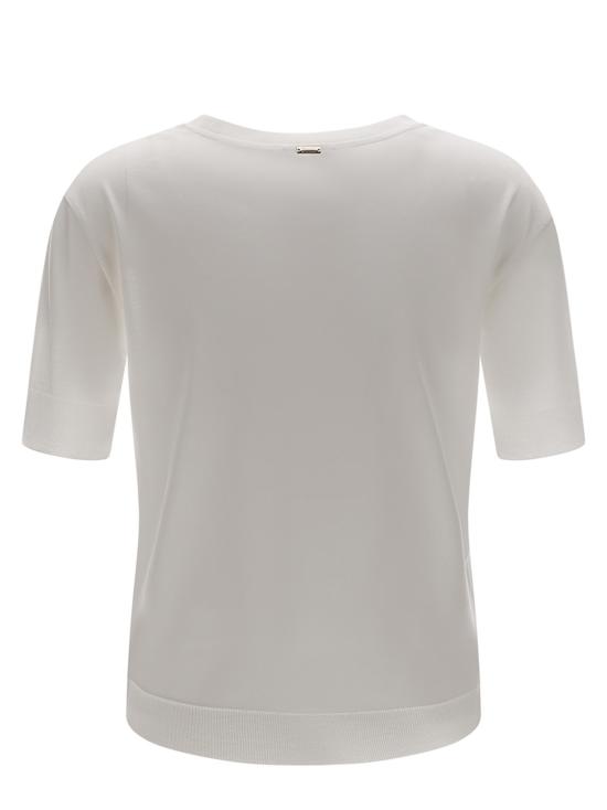 25SS 에르노 스웨터 JG000223D52056 1000 White - HERNO