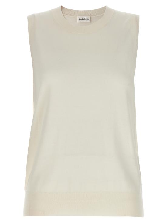  파로쉬 베스트 D500677LINFA002 White