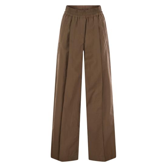 25SS 브루넬로 쿠치넬리 스트레이트 팬츠 ML140P8721 BROWN