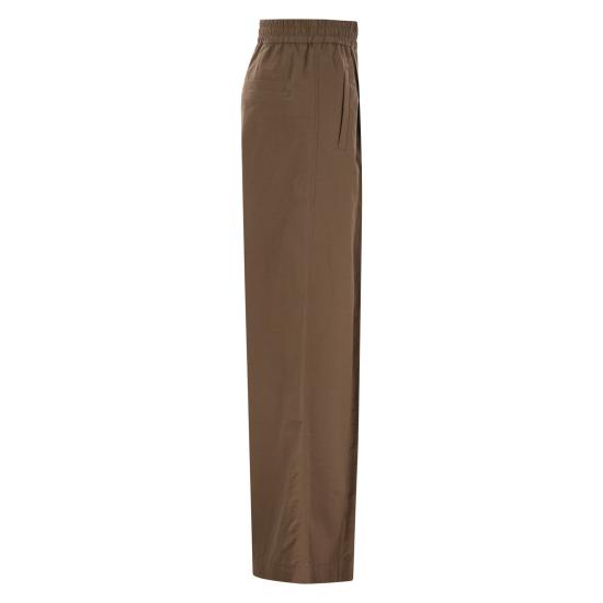 25SS 브루넬로 쿠치넬리 스트레이트 팬츠 ML140P8721 BROWN - BRUNELLO CUCINELLI