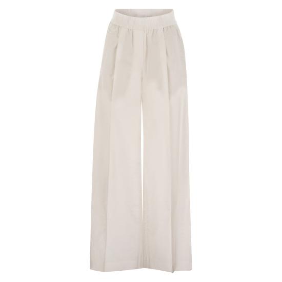 25SS 브루넬로 쿠치넬리 스트레이트 팬츠 ML140P8721 NATURAL