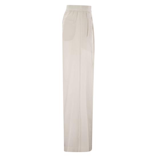 25SS 브루넬로 쿠치넬리 스트레이트 팬츠 ML140P8721 NATURAL - BRUNELLO CUCINELLI