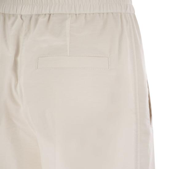 25SS 브루넬로 쿠치넬리 스트레이트 팬츠 ML140P8721 NATURAL - BRUNELLO CUCINELLI