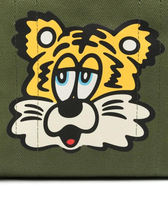  겐조 토트백 FF58SA910F35 khaki - KENZO