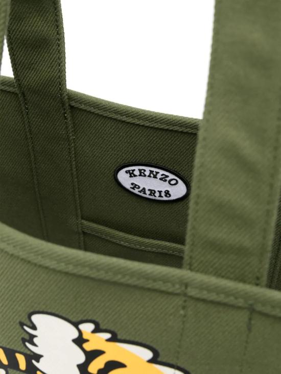  겐조 토트백 FF58SA911F37 khaki - KENZO