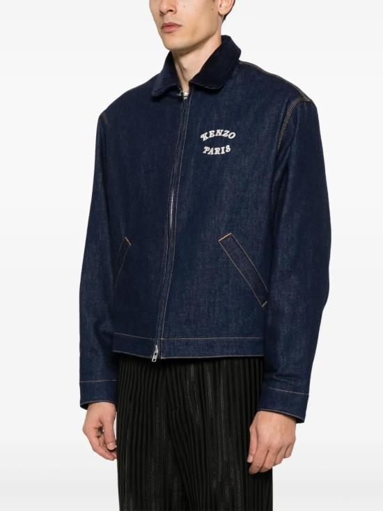  겐조 데님 자켓 FF55DV1136B1 indigo - KENZO