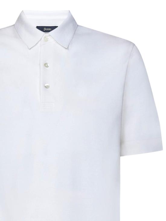 26SS 에르노 폴로 티셔츠 JPL00125U520591000 White - HERNO