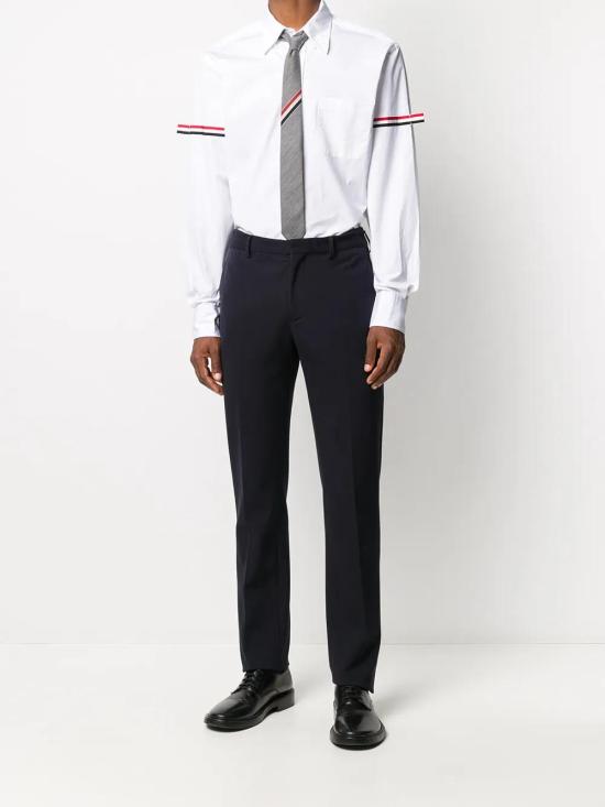  톰브라운 긴팔 셔츠 MWL150E00906 white - THOM BROWNE