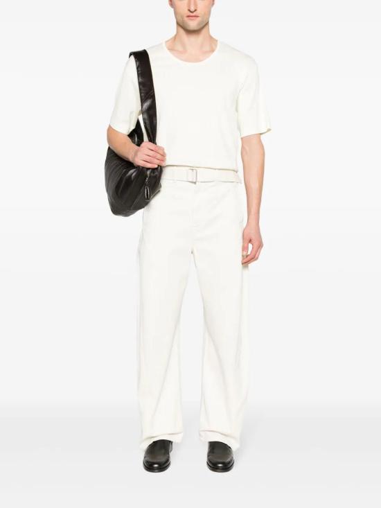  르메르 반팔 티셔츠 TO1109LJ1016 yellow - LEMAIRE