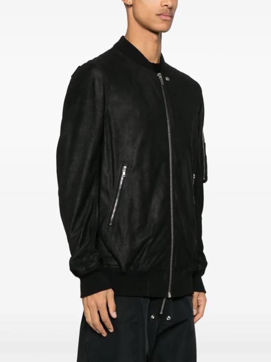  릭 오웬스 봄버 자켓 RU01E5778LBA black - RICK OWENS