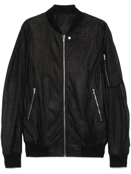  릭 오웬스 봄버 자켓 RU01E5778LBA black