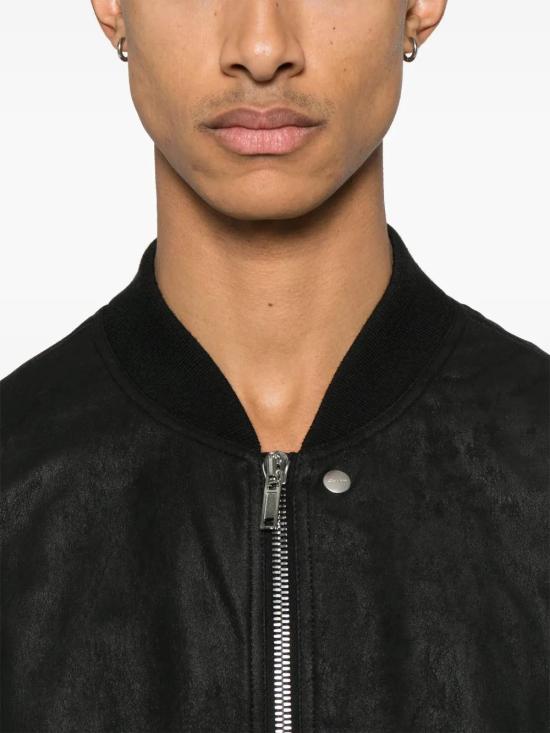  릭 오웬스 봄버 자켓 RU01E5778LBA black - RICK OWENS